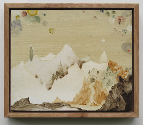 Mountain, Bubble Clouds (19 x 17cm)