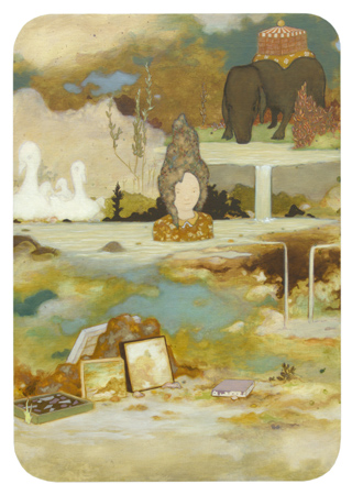 The Mineral Spring (49x34cm)